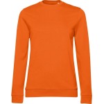 Dámská mikina bez kapuce #Set In - Pure orange L