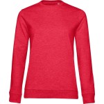 Dámská mikina bez kapuce #Set In - Heather red XS