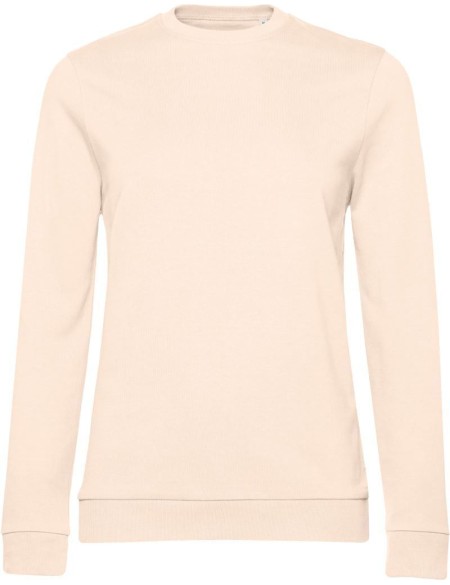 Dámská mikina bez kapuce #Set In - Pale pink XL