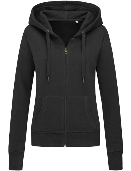 Dámská mikina s kapucí Stedman 5710 - Black opal L