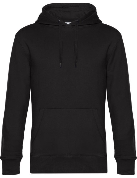 Pánská mikina s kapucí KING Hooded - Black pure L