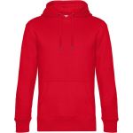 Pánská mikina s kapucí KING Hooded - Červená XS