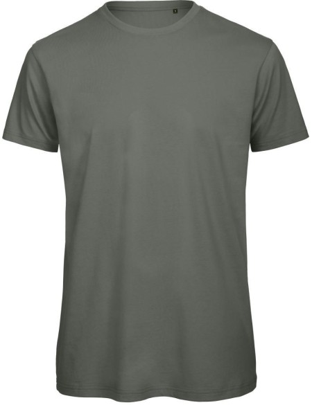 Pánské tričko B+C Inspire T z bio bavny - Millennial khaki S