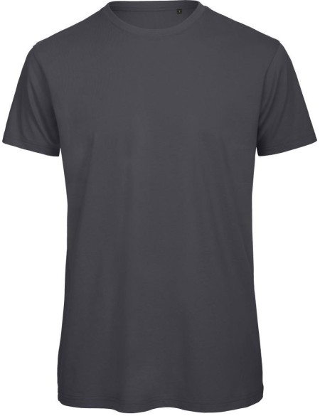Pánské tričko B+C Inspire T z bio bavny - Dark grey XL