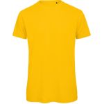 Pánské tričko B+C Inspire T z bio bavny - Gold M