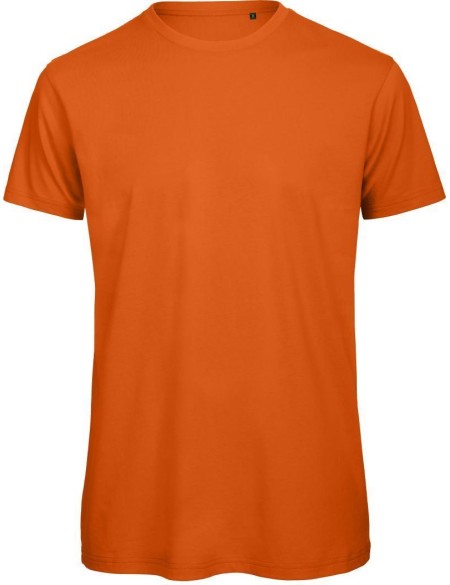 Pánské tričko B+C Inspire T z bio bavny - Urban orange M