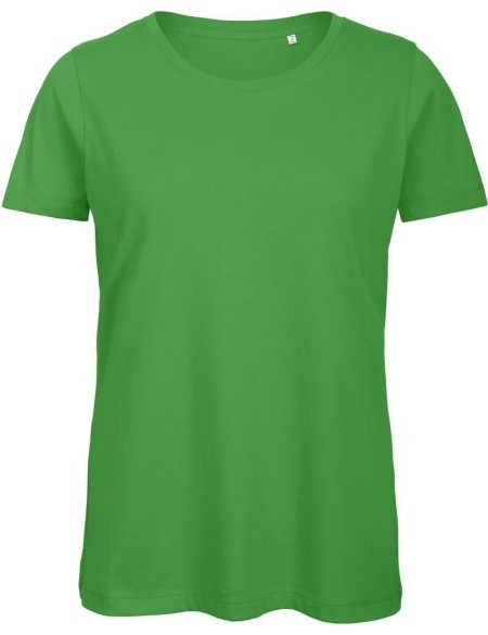 Dámské tričko B+C Inspire T z bio bavlny - Real green XL