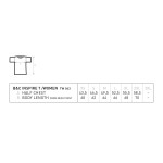 Dámské tričko B+C Inspire T z bio bavlny - Light grey M