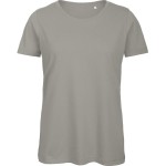 Dámské tričko B+C Inspire T z bio bavlny - Light grey M