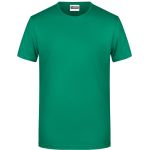 Pánské tričko z bio bavlny James+Nicholson 8008 - Irish green XL