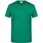 Pánské tričko z bio bavlny James+Nicholson 8008 - Irish green XXL