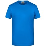 Pánské tričko z bio bavlny James+Nicholson 8008 - Cobalt XL