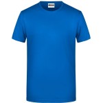 Pánské tričko z bio bavlny James+Nicholson 8008 - Royal 3XL