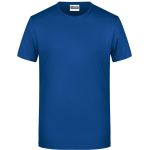 Pánské tričko z bio bavlny James+Nicholson 8008 - Dark royal M