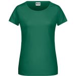Dámské tričko z bio bavlny James+Nicholson 8007 - Irish green XXL