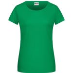 Dámské tričko z bio bavlny James+Nicholson 8007 - Fern green S