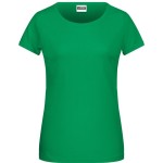 Dámské tričko z bio bavlny James+Nicholson 8007 - Fern green M