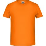 Chlapecké tričko z bio bavlny James+Nicholson 8008B - Oranžová XXL
