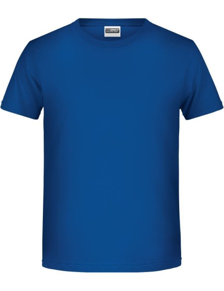 Chlapecké tričko z bio bavlny James+Nicholson 8008B - Dark royal L