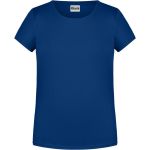Dívčí tričko z bio bavlny James+Nicholson 8007G - Dark royal XL