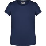 Dívčí tričko z bio bavlny James+Nicholson 8007G - Navy M
