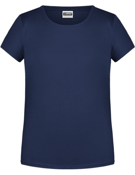 Dívčí tričko z bio bavlny James+Nicholson 8007G - Navy M