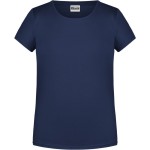 Dívčí tričko z bio bavlny James+Nicholson 8007G - Navy XXL