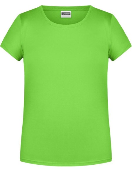 Dívčí tričko z bio bavlny James+Nicholson 8007G - Lime green S