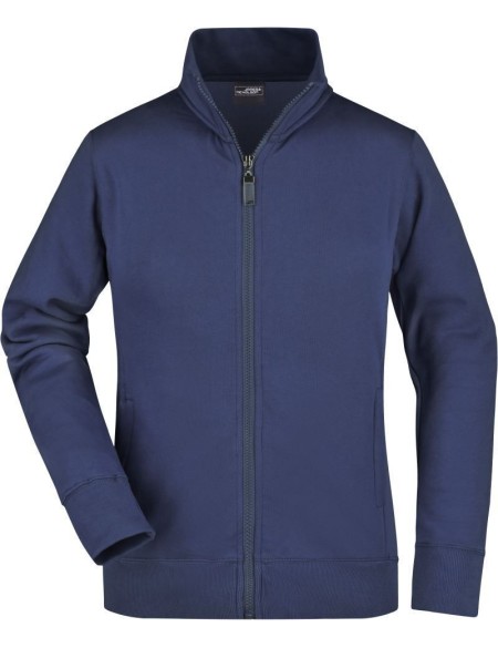 Dámská mikina na zip James+Nicholson JN52 - Navy L