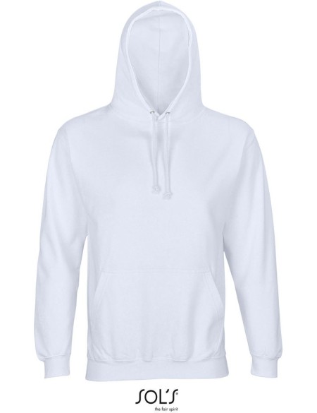 Unisex mikina s kapucí CONDOR - Creamy blue XXL