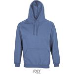Unisex mikina s kapucí CONDOR - Blue 3XL
