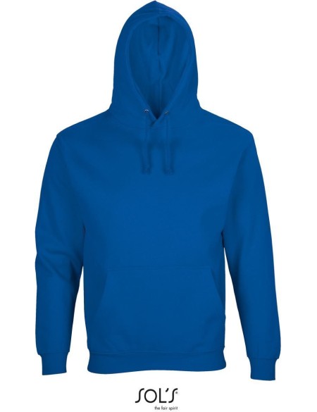 Unisex mikina s kapucí CONDOR - Royal blue XL