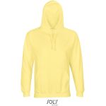 Unisex mikina s kapucí CONDOR - Light yellow L