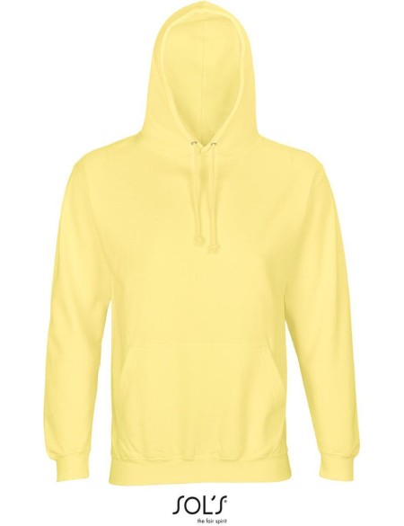 Unisex mikina s kapucí CONDOR - Light yellow XS