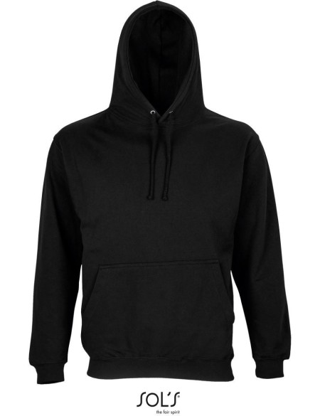 Unisex mikina s kapucí CONDOR - Black 5XL