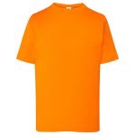 Dětské tričko s krátkým rukávem TSRK150 - Oranžová 9/11 let