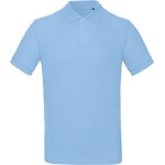Pánská polokošile B+C Inspire Polo - Sky blue XXL