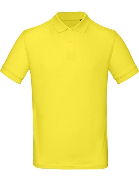 Pánská polokošile B+C Inspire Polo - Solar yellow M