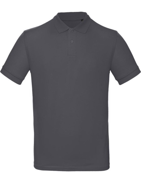 Pánská polokošile B+C Inspire Polo - Dark grey XXL