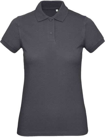 Dámská polokošile B+C Inspire Polo - Dark grey XS