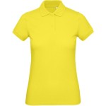 Dámská polokošile B+C Inspire Polo - Solar yellow XS