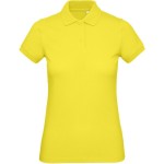 Dámská polokošile B+C Inspire Polo - Solar yellow S