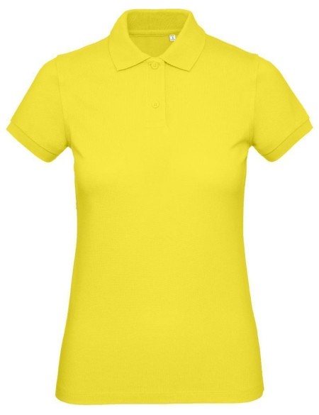 Dámská polokošile B+C Inspire Polo - Solar yellow XL