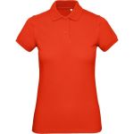 Dámská polokošile B+C Inspire Polo - Fire red M