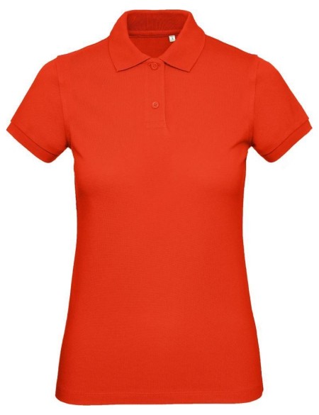 Dámská polokošile B+C Inspire Polo - Fire red S