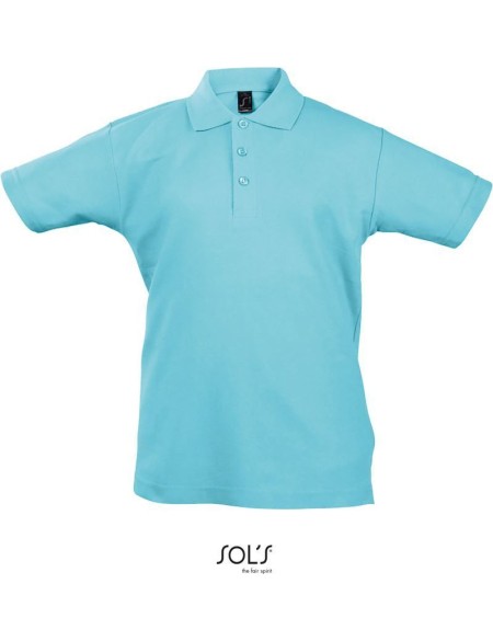 Dětská polokošile Summer Kids II - Atoll blue 6 let