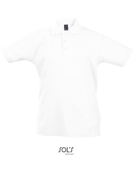 Dětská polokošile Summer Kids II - Bílá 12 let