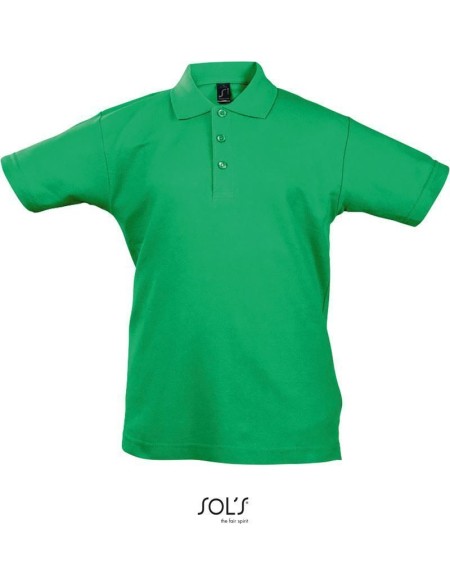 Dětská polokošile Summer Kids II - Kelly green 12 let