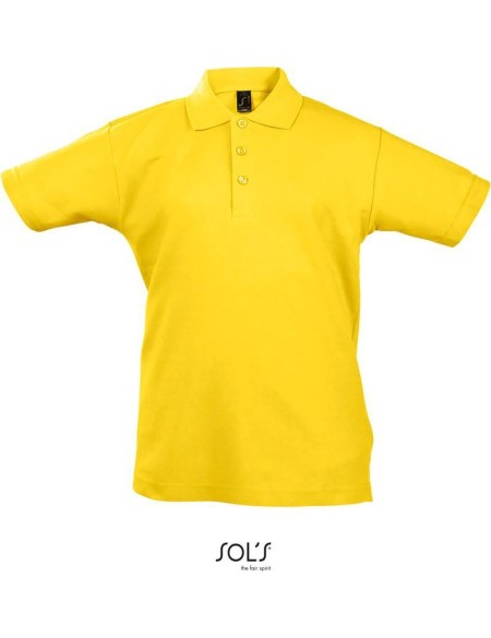 Dětská polokošile Summer Kids II - Yellow 4 roky