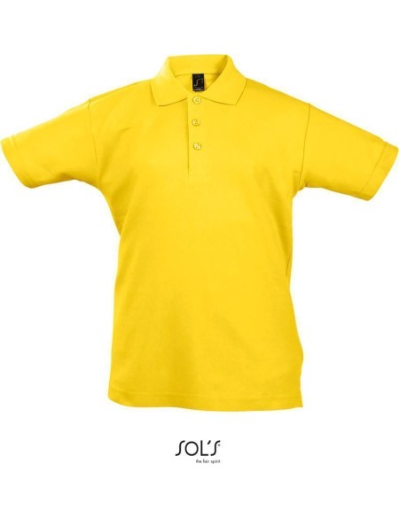 Dětská polokošile Summer Kids II - Yellow 12 let